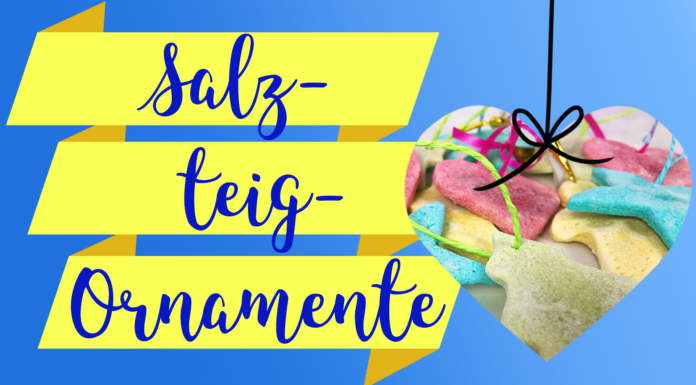 keksige Salzteig – Ornamente